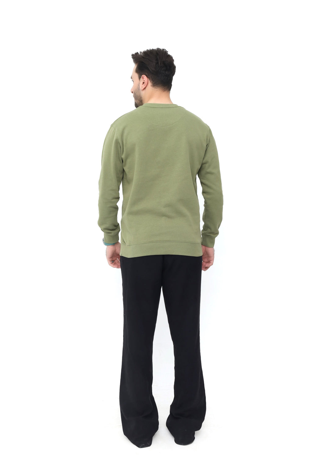 Velin Warm SWEATSHIRT -EARTH SAGE GREEN COLOUR