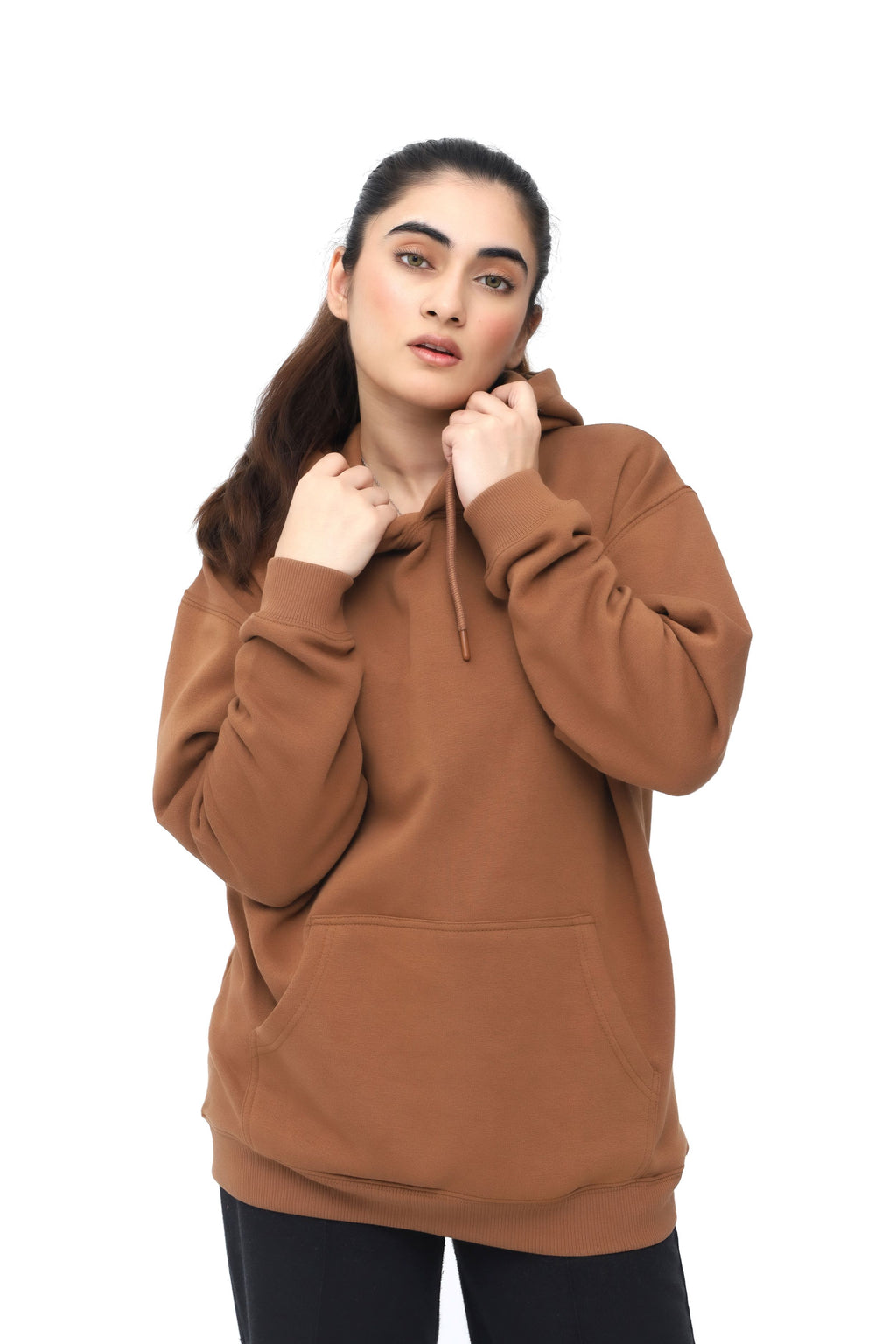ELYSIAN KANGAROO HOODIE - DESERT CLAY COLOUR