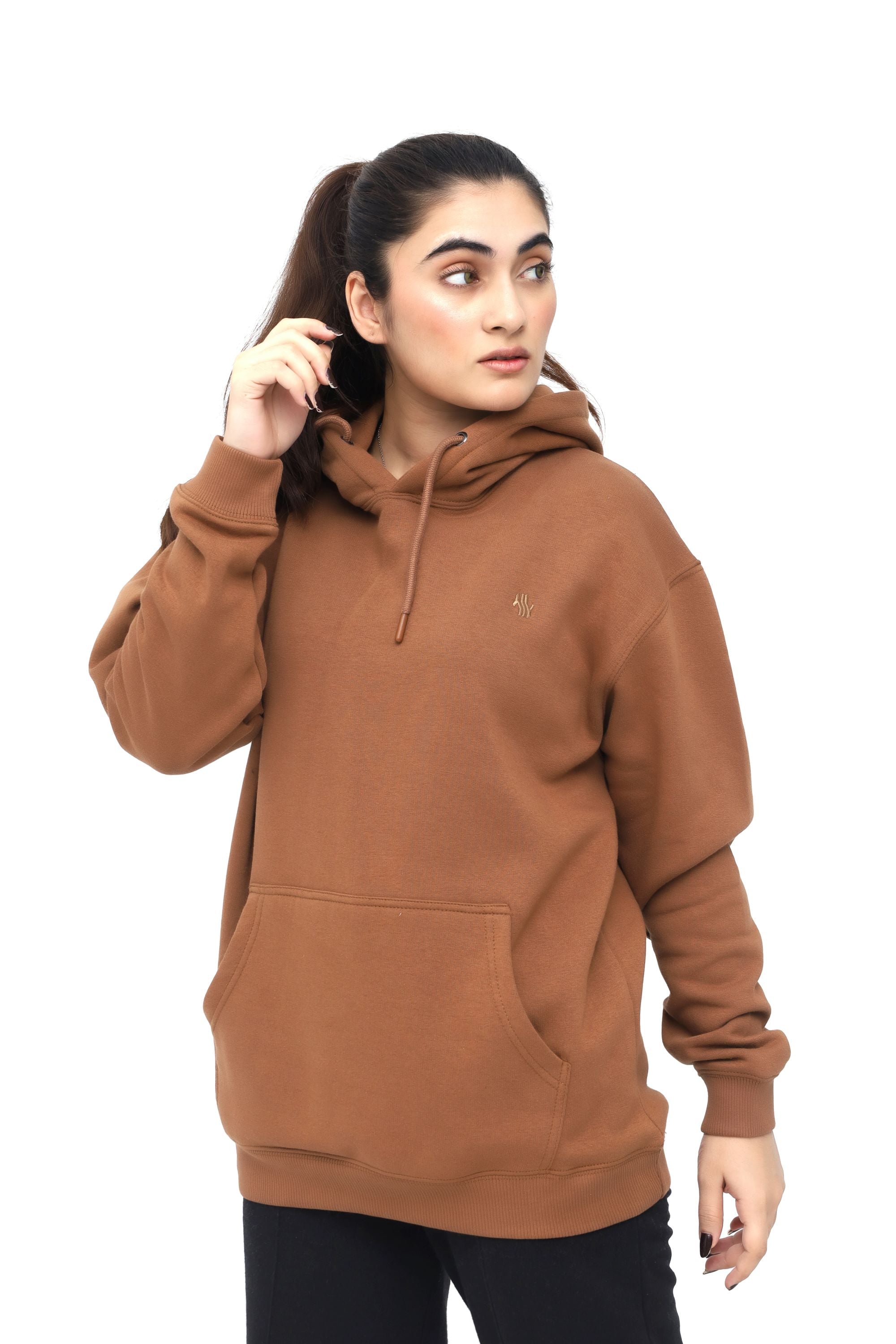 ELYSIAN KANGAROO HOODIE - DESERT CLAY COLOUR