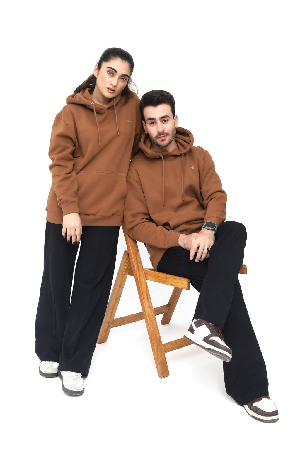 ELYSIAN KANGAROO HOODIE - DESERT CLAY COLOUR