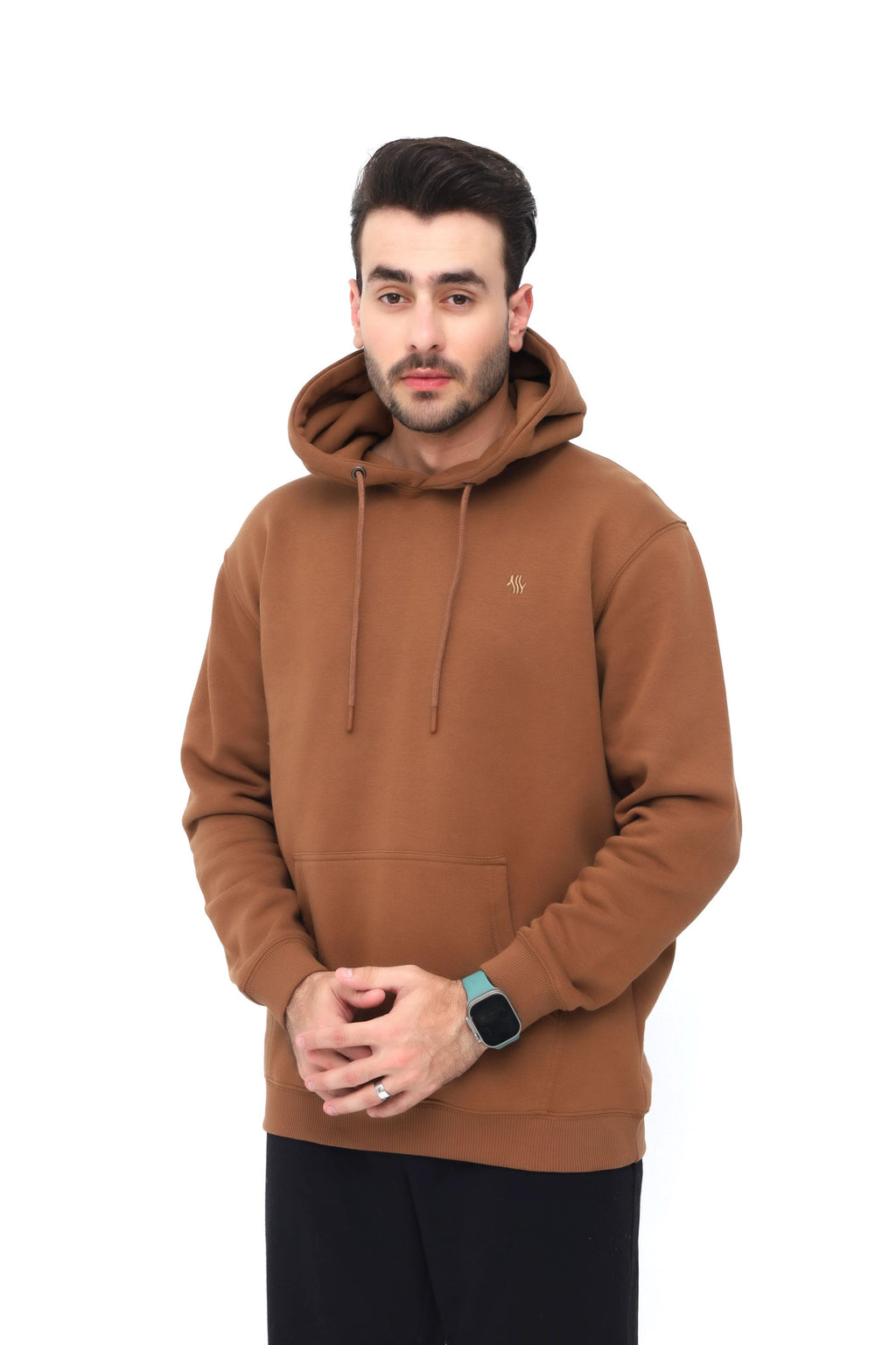 ELYSIAN KANGAROO HOODIE - DESERT CLAY COLOUR