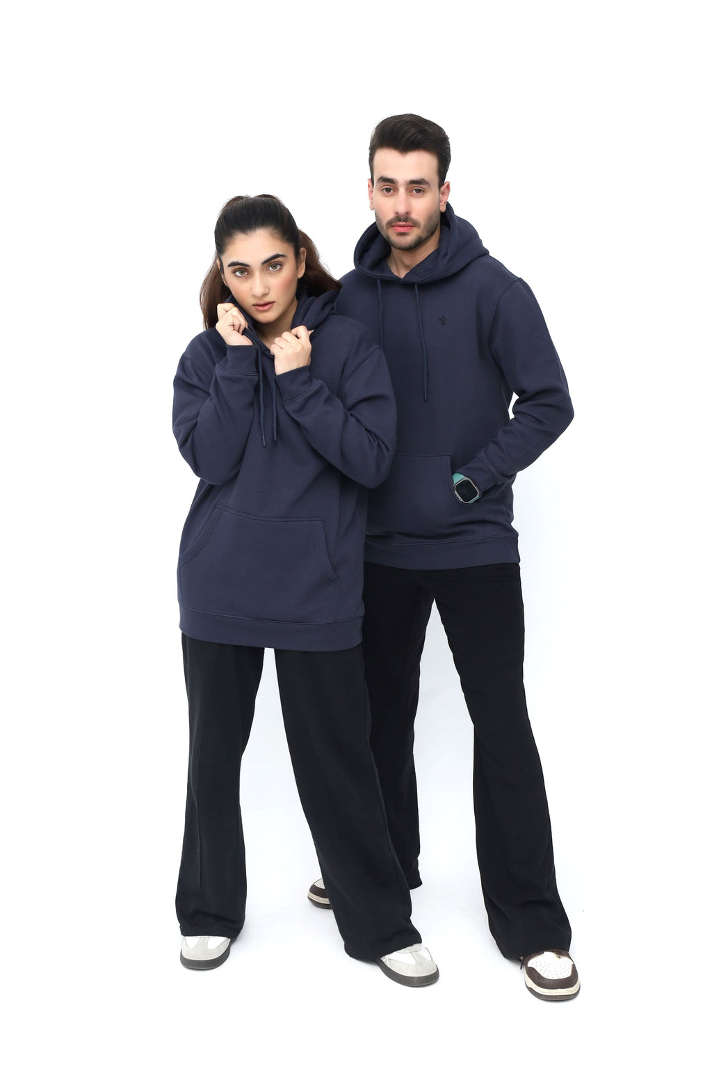 ELYSIAN KANGAROO HOODIE - ASTRAL NAVY COLOUR