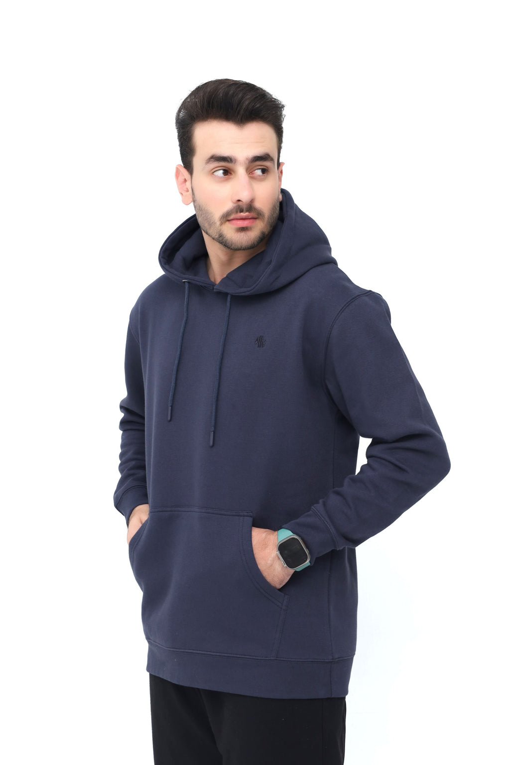 ELYSIAN KANGAROO HOODIE - ASTRAL NAVY COLOUR