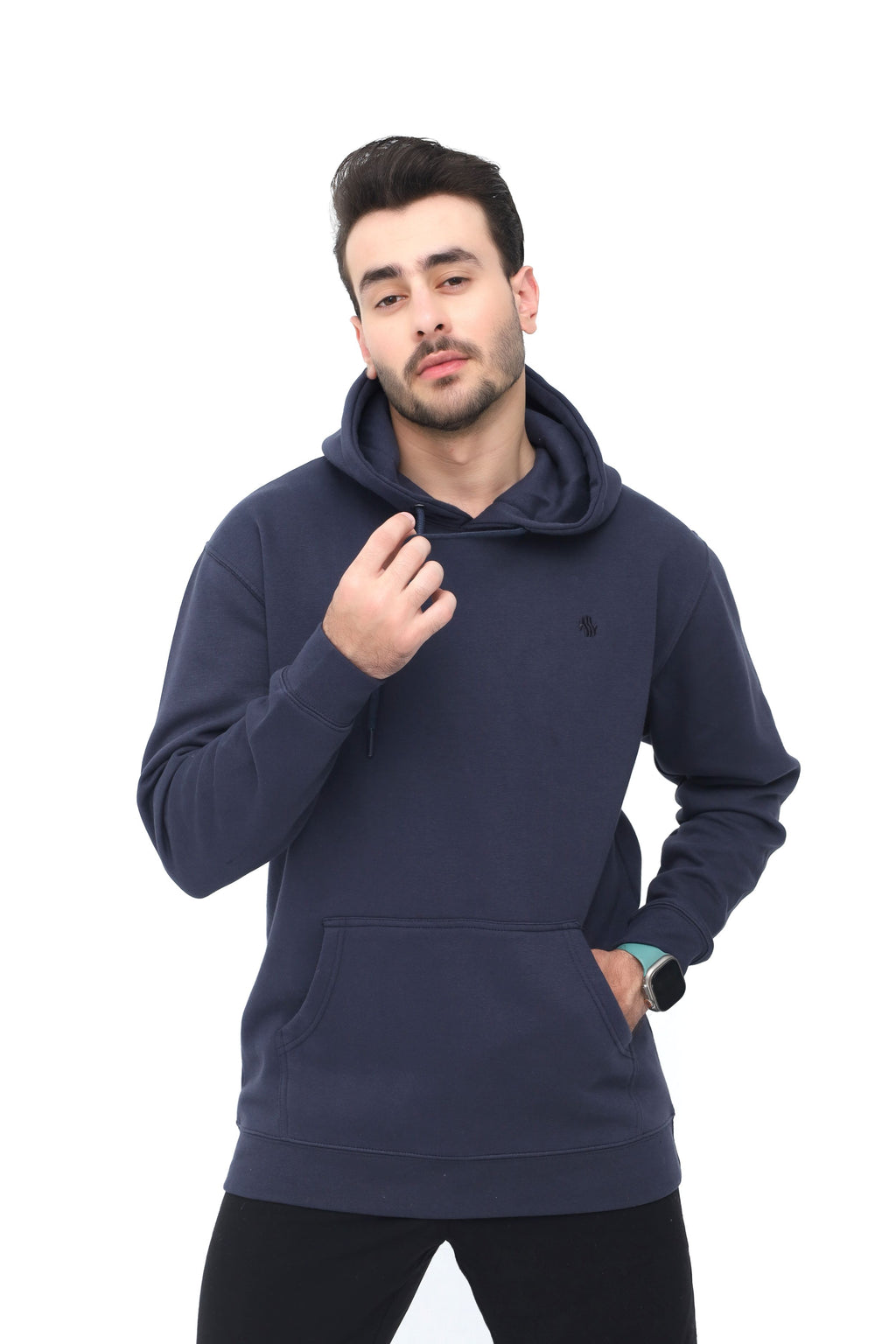 ELYSIAN KANGAROO HOODIE - ASTRAL NAVY COLOUR