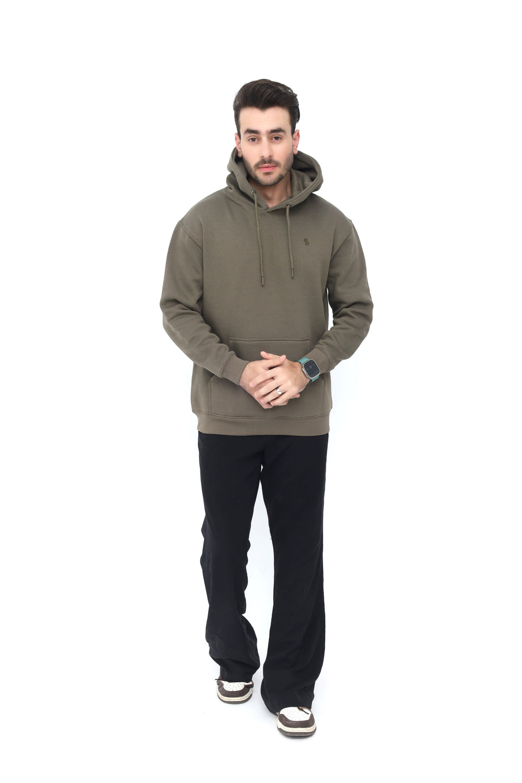 ELYSIAN KANGAROO HOODIE - OLIVE DRAB