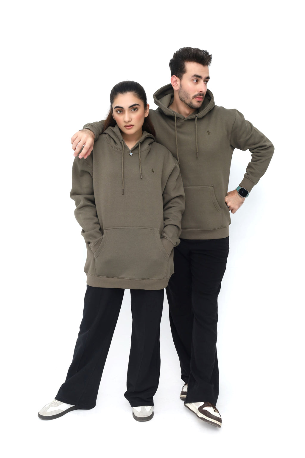 ELYSIAN KANGAROO HOODIE - OLIVE DRAB