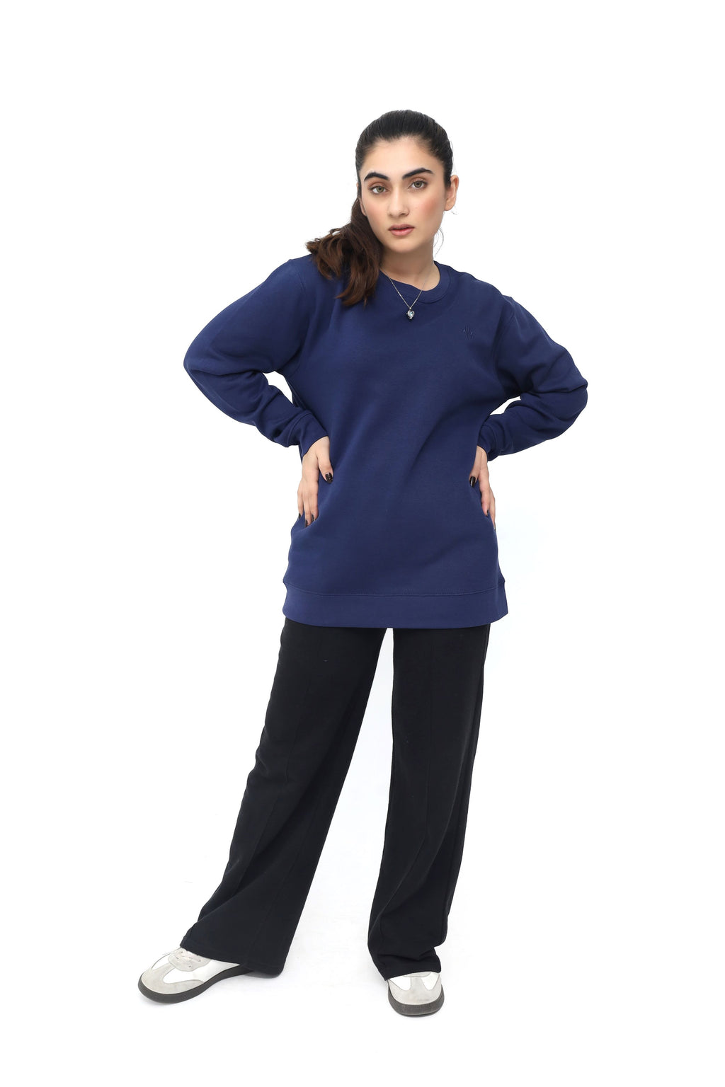 Velin Warm SWEATSHIRT - ROYAL DUSK COLOUR