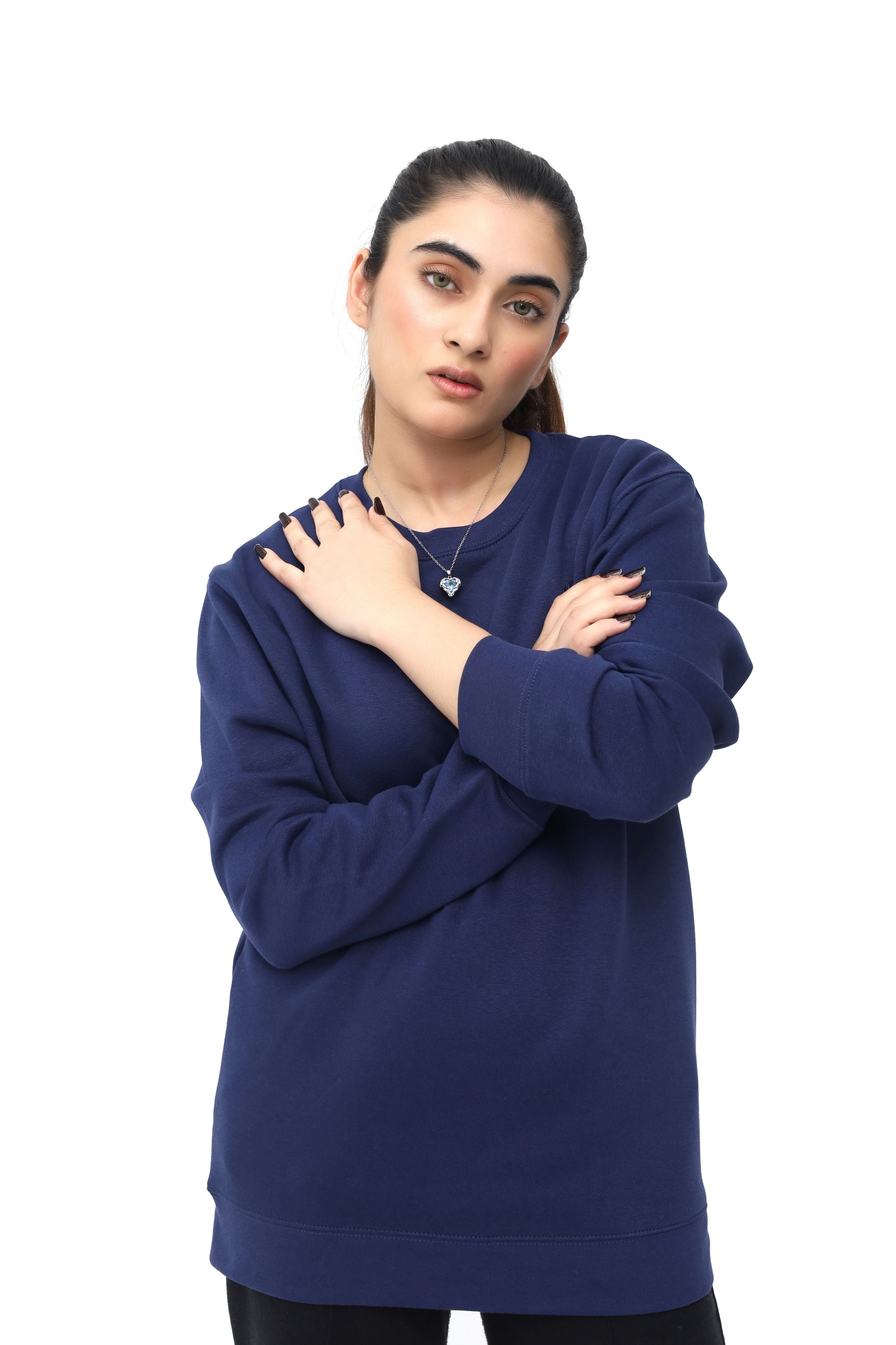 Velin Warm SWEATSHIRT - ROYAL DUSK COLOUR