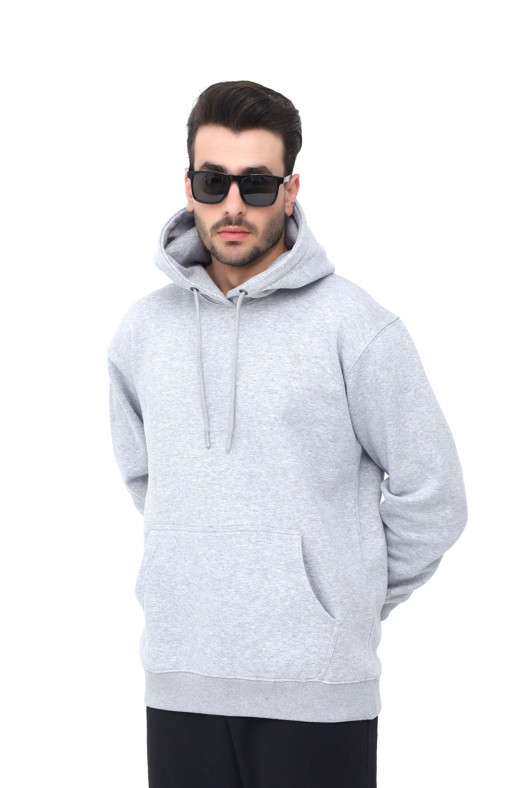 ELYSIAN KANGAROO HOODIE - SPACE GREY