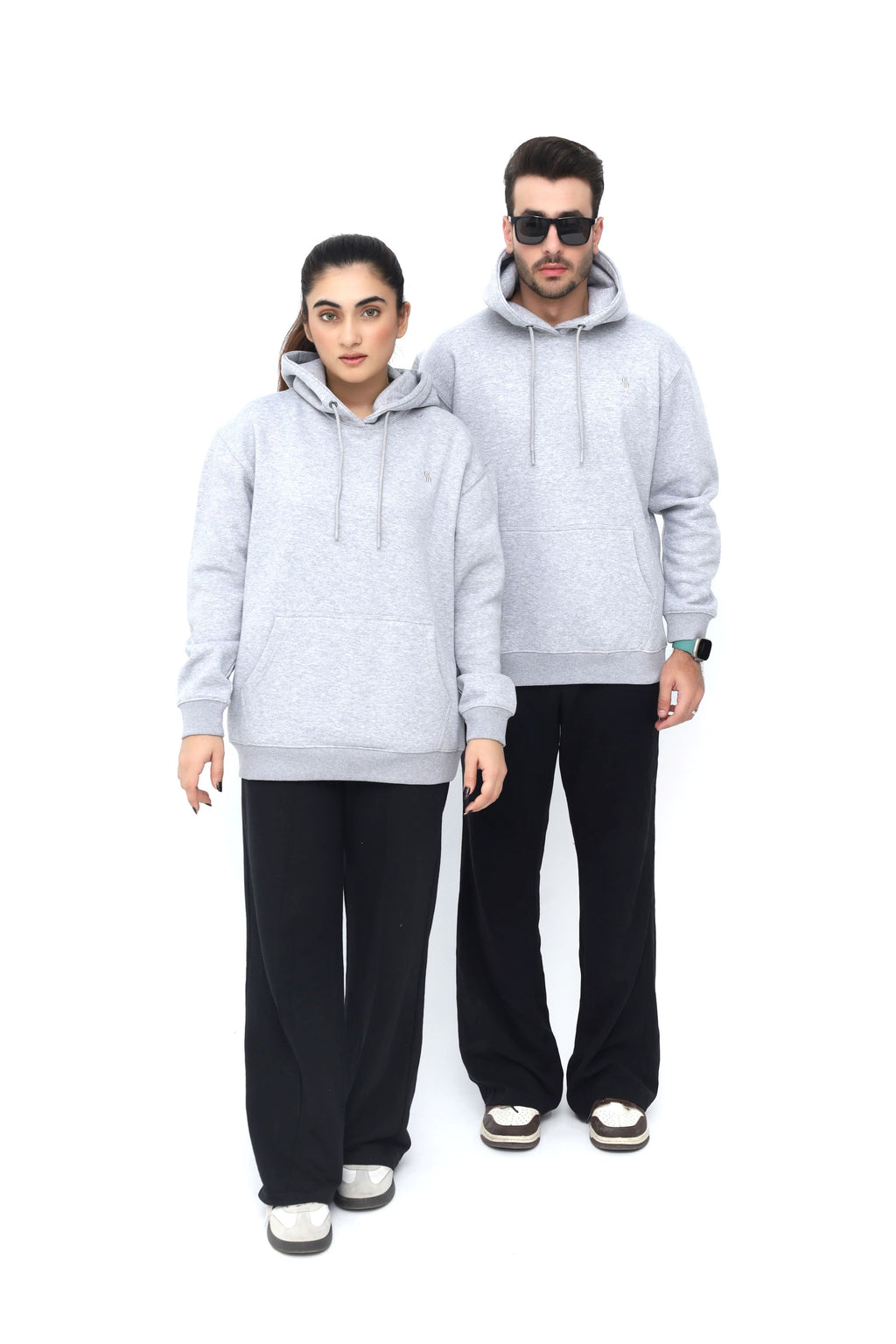 ELYSIAN KANGAROO HOODIE - SPACE GREY