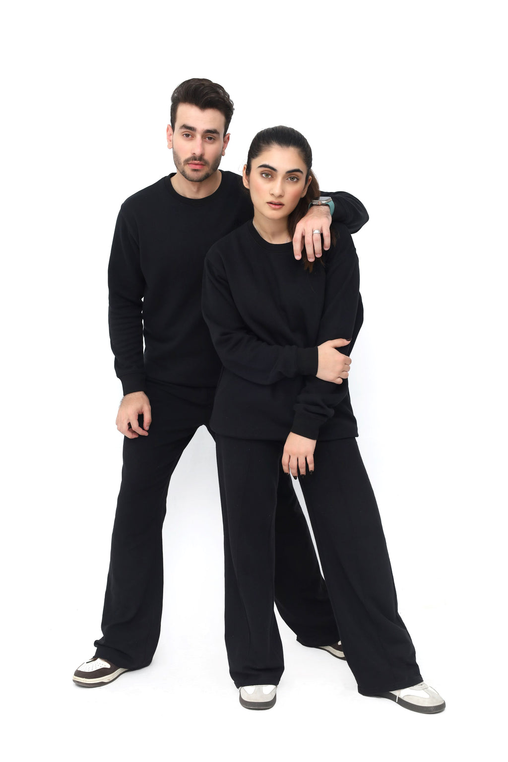 Velin Warm SWEATSHIRT - Jet Black colour